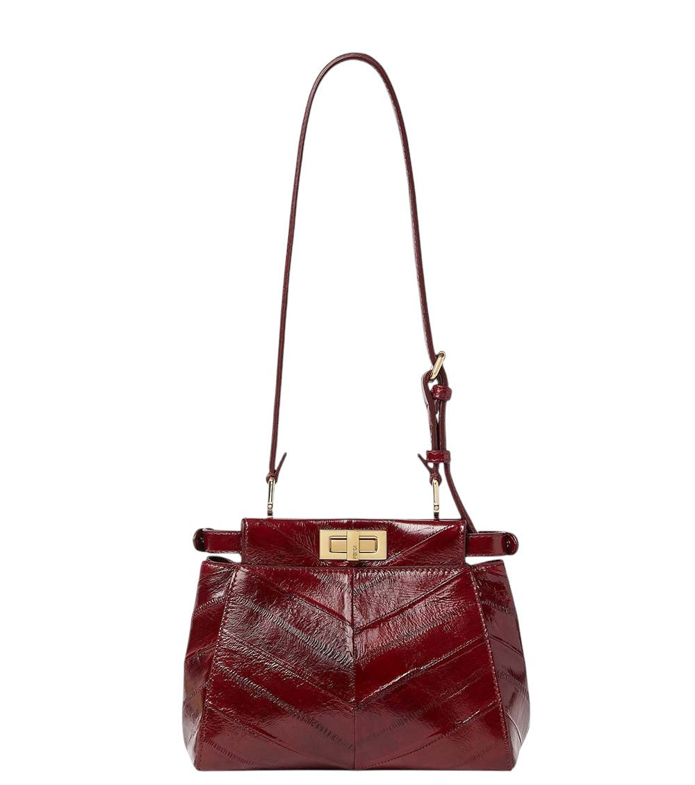 Maroon My Peekaboo XS Shoulder Bag 3