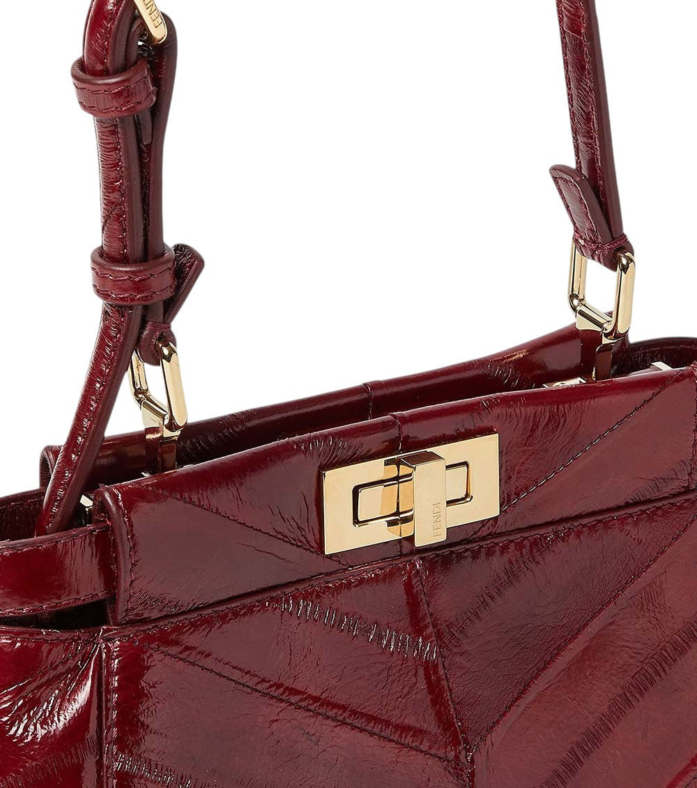 Maroon My Peekaboo XS Shoulder Bag 5