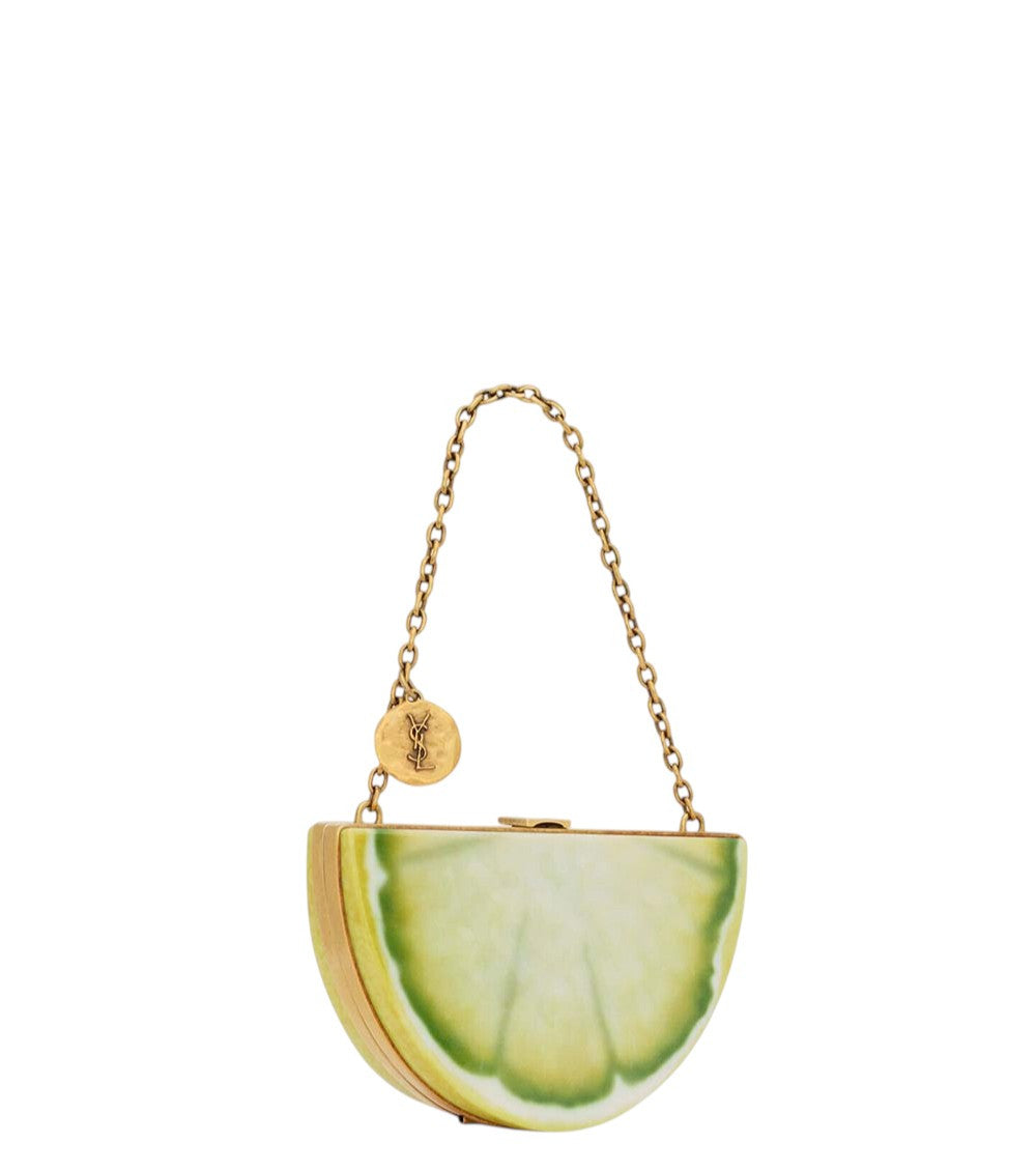 Multicolor Lemon Mini Clutch 2
