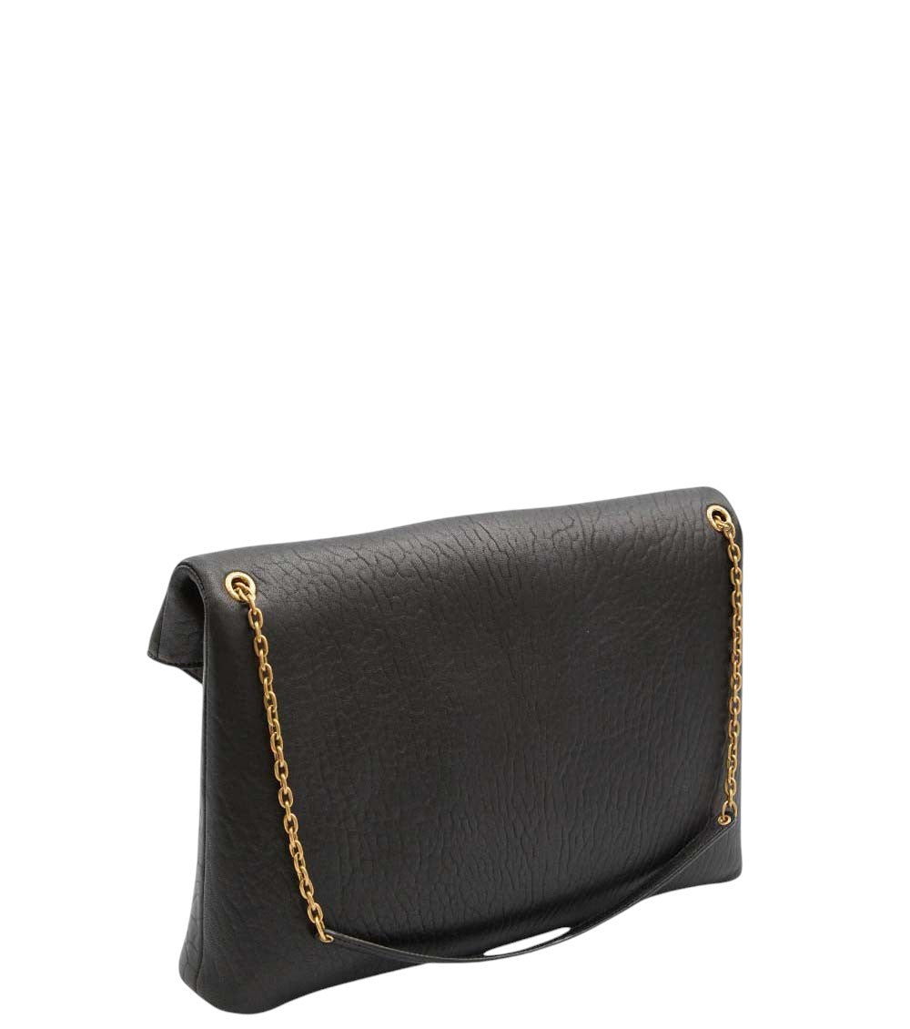 Black Logo Envelope Large Clutch 2
