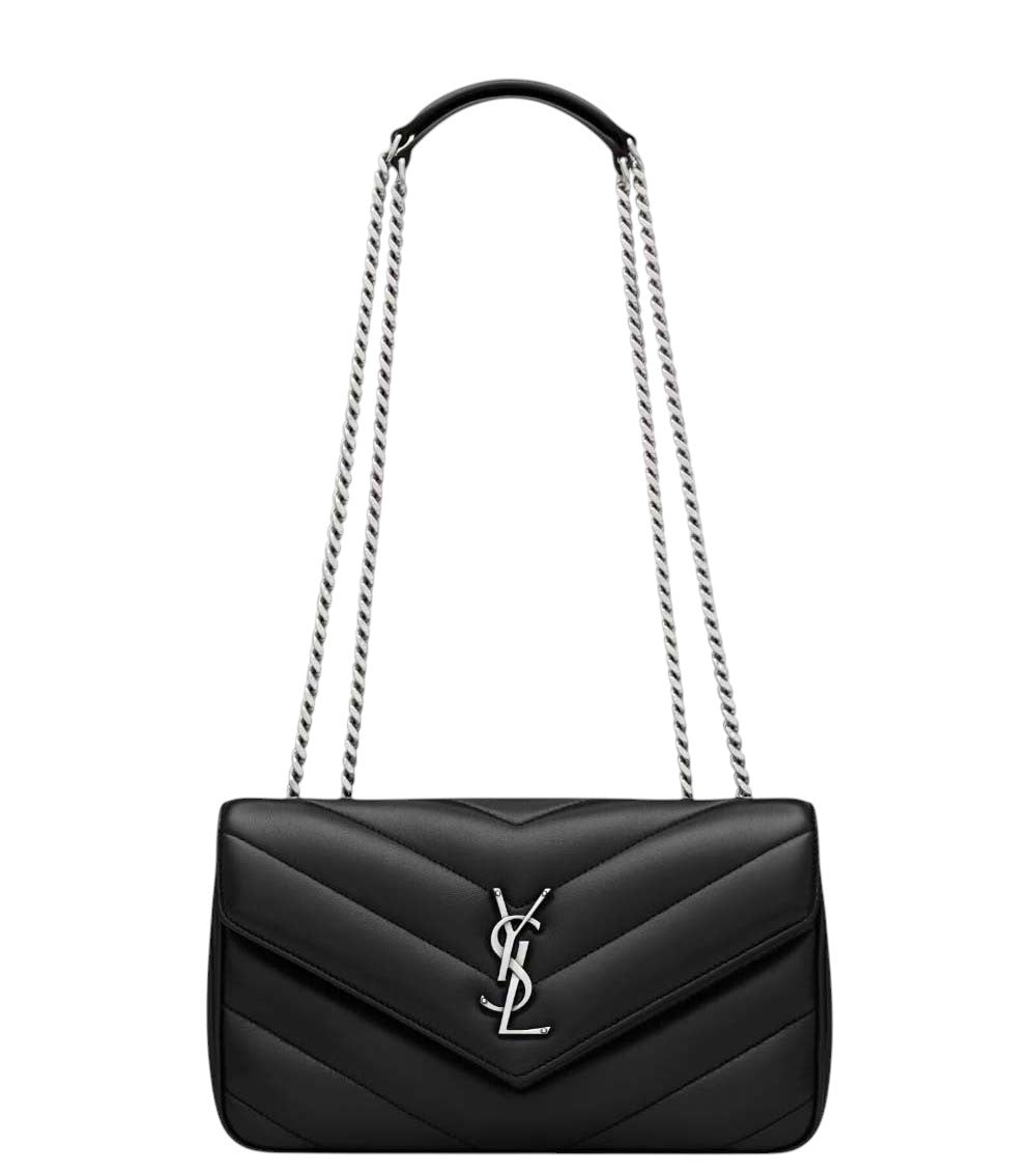 Black Loulou Small Shoulder Bag 1