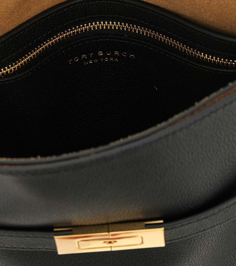 Black Lee Radziwill Small Satchel 4