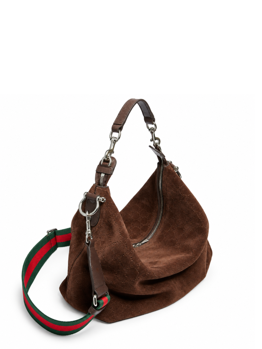 Brown Brera Medium Crossbody Bag 2