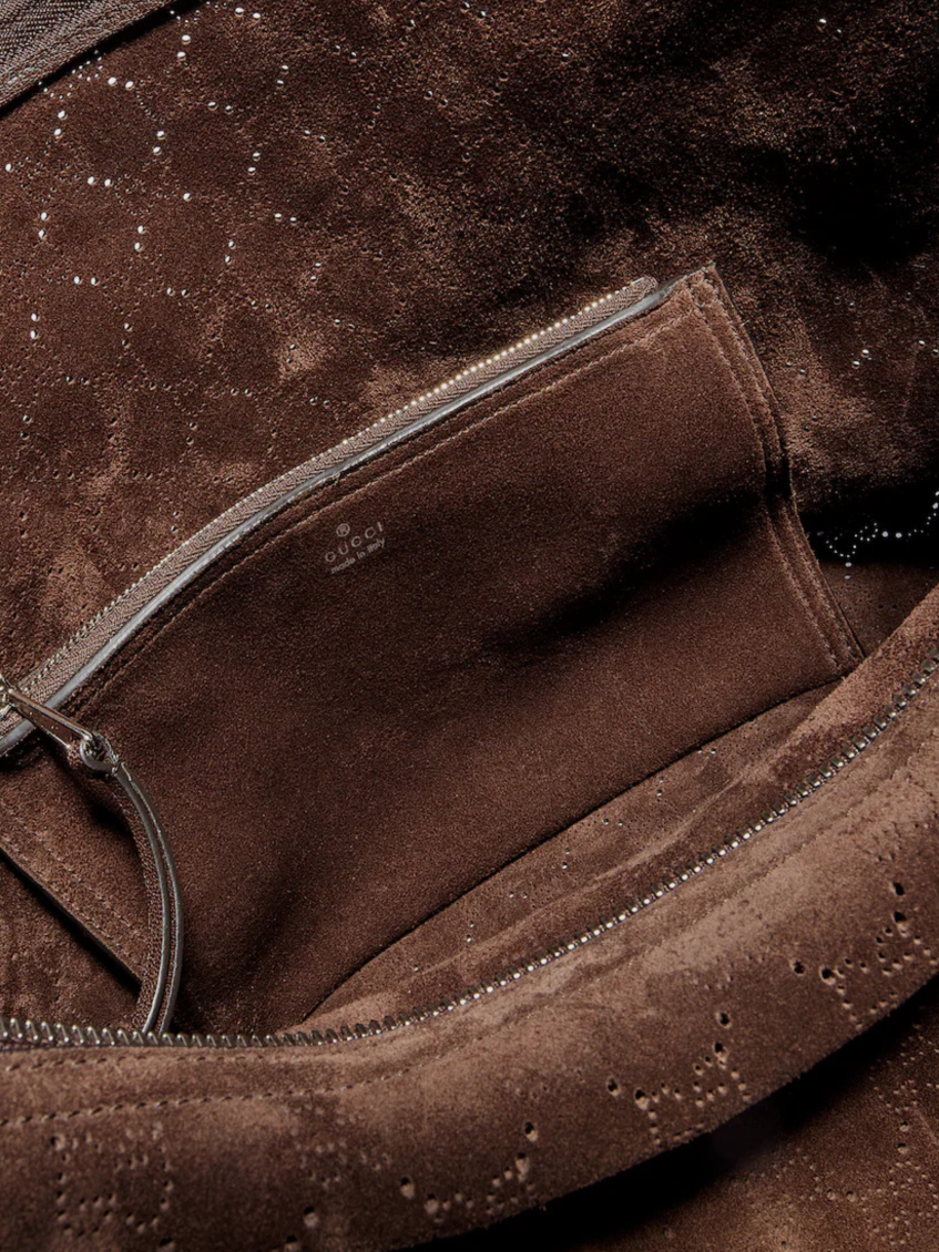 Brown Brera Medium Crossbody Bag 3