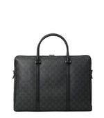 Black Essence Classic Medium Briefcase Bag 1