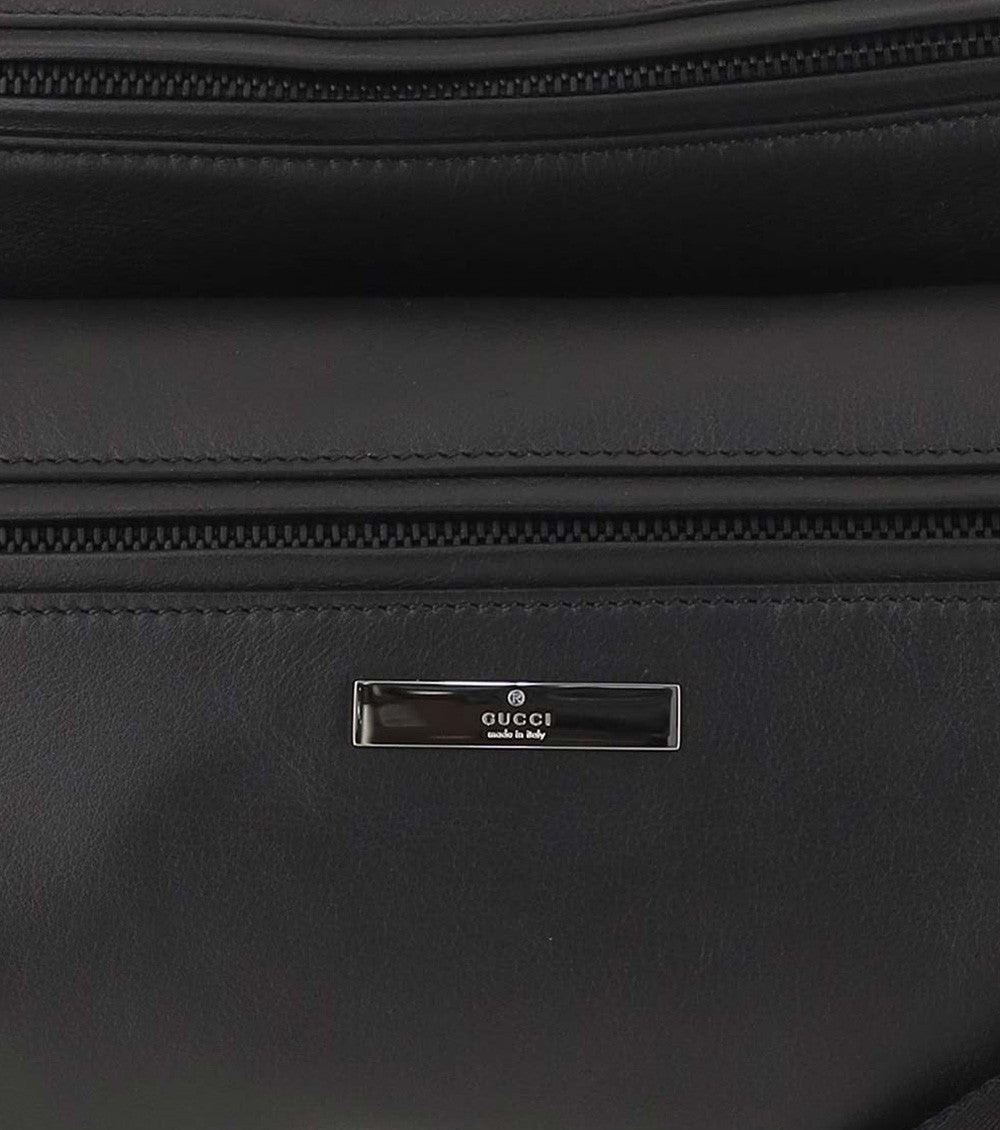 Black Tag medium crossbody bag 4