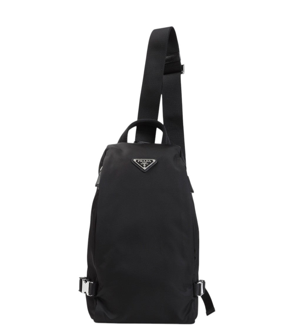 Black Logo Large Crossbody Bag 1