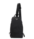 Black Logo Large Crossbody Bag 1