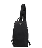 Black Logo Large Crossbody Bag 1