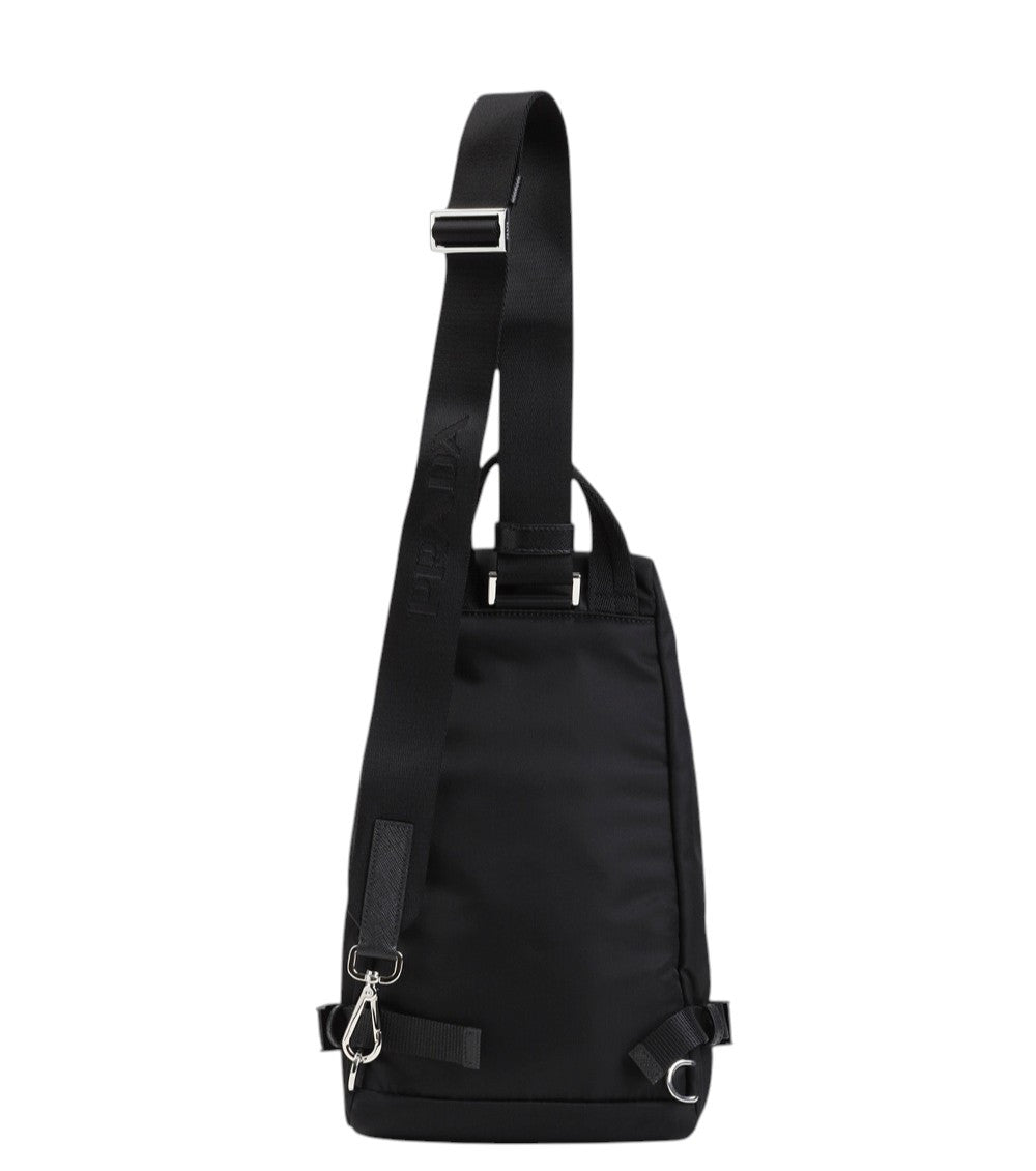 Black Logo Large Crossbody Bag 2