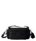 Black Logo Medium Crossbody Bag 1