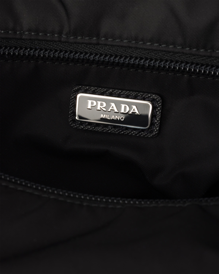 Black Logo Medium Crossbody Bag 4