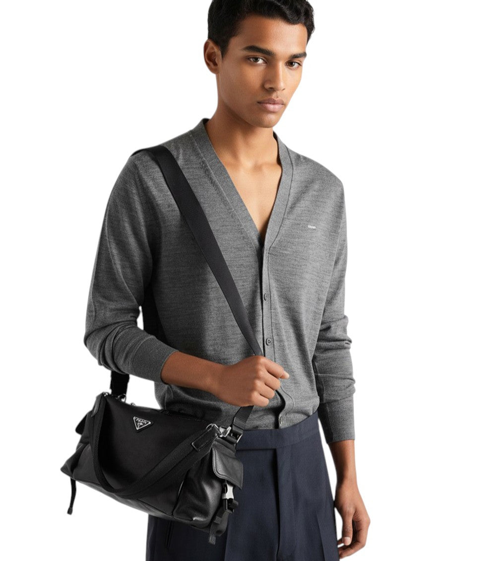 Black Explore Large Crossbody Bag 6