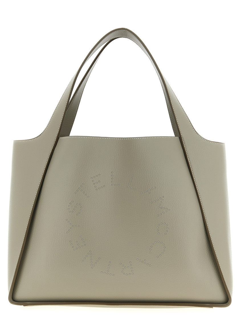 Beige Logo Large Tote 1