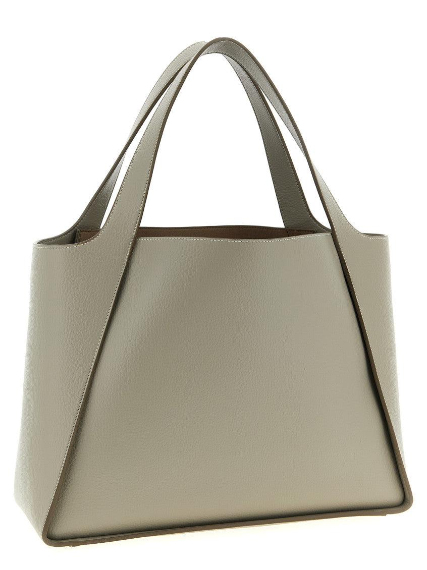 Beige Logo Large Tote 2