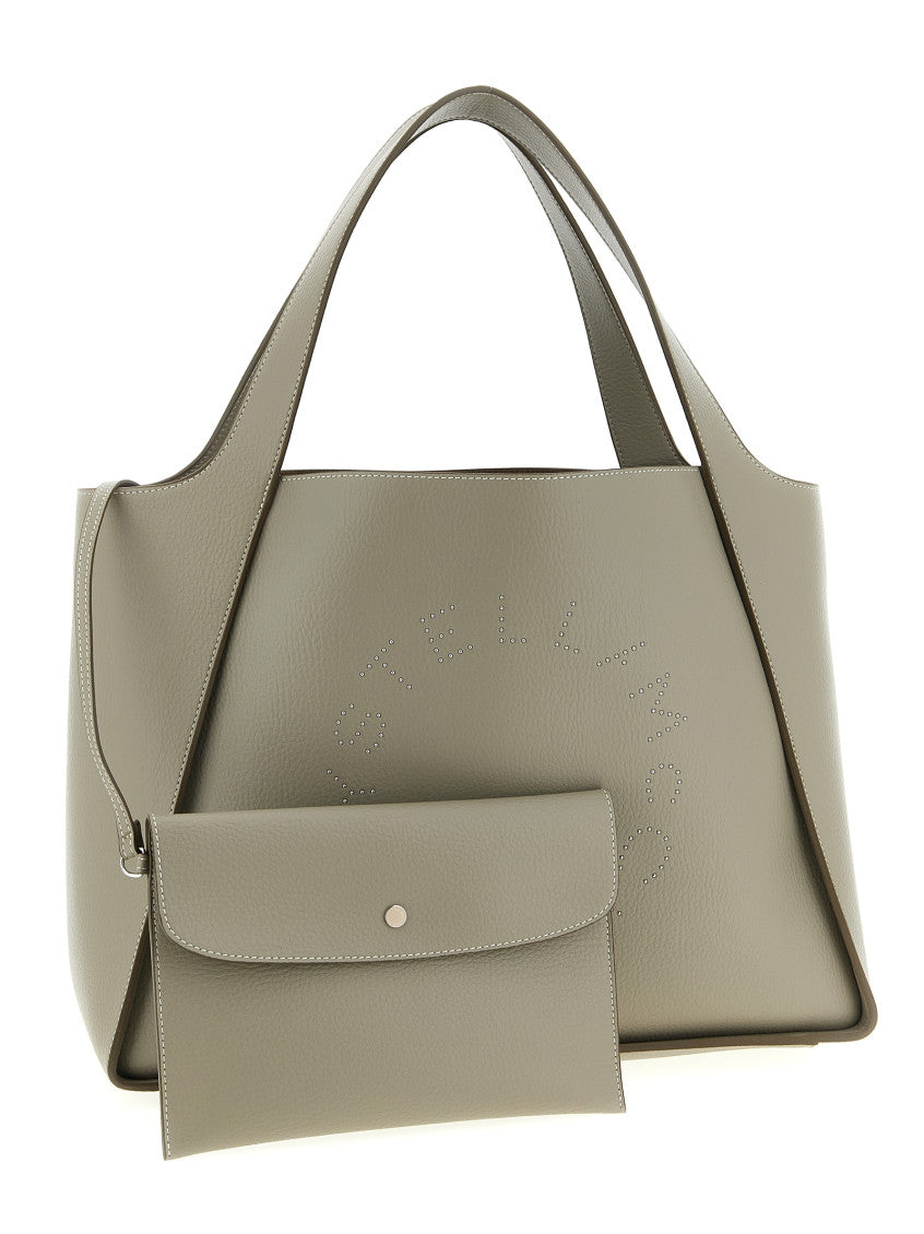 Beige Logo Large Tote 3