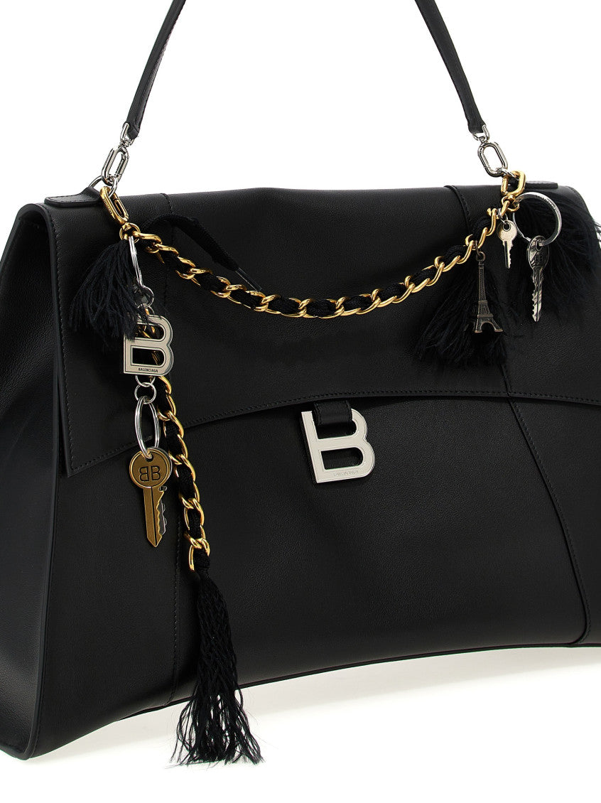 Black 'Hourglass' shoulder bag 3