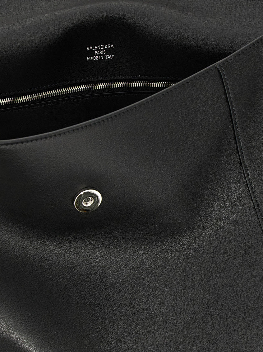 Black 'Hourglass' shoulder bag 4