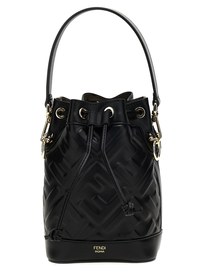 Black 'Mon Tresor' mini handbag 1