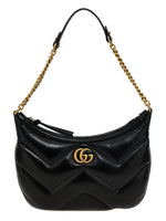 Black 'GG Marmont' small shoulder bag 1