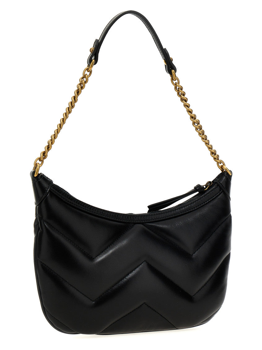 Black 'GG Marmont' small shoulder bag 2