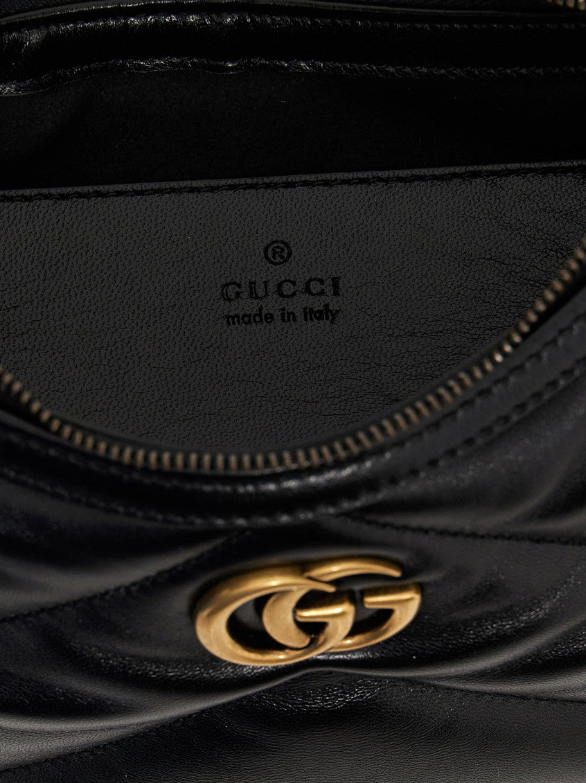 Black 'GG Marmont' small shoulder bag 4