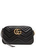 Black 'GG Marmont 2.0’ small crossbody bag 1