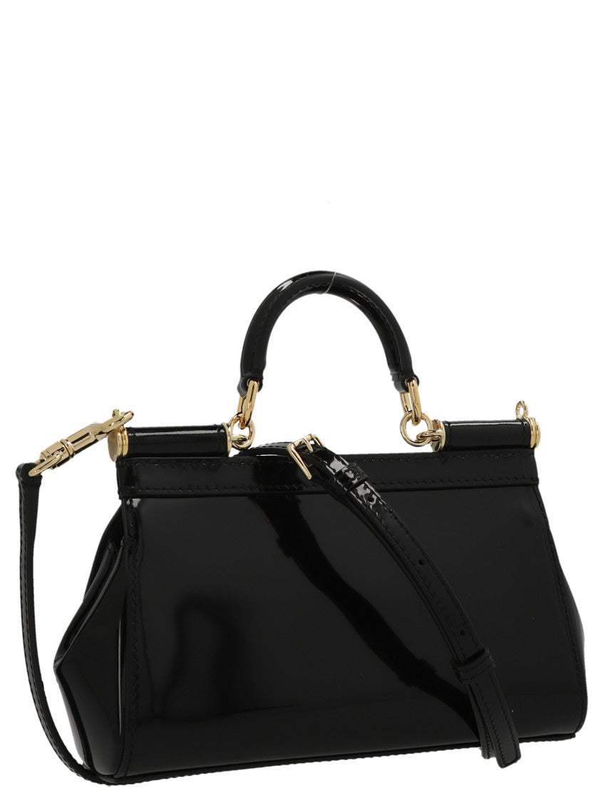 Black 'Sicily' small handbag 2