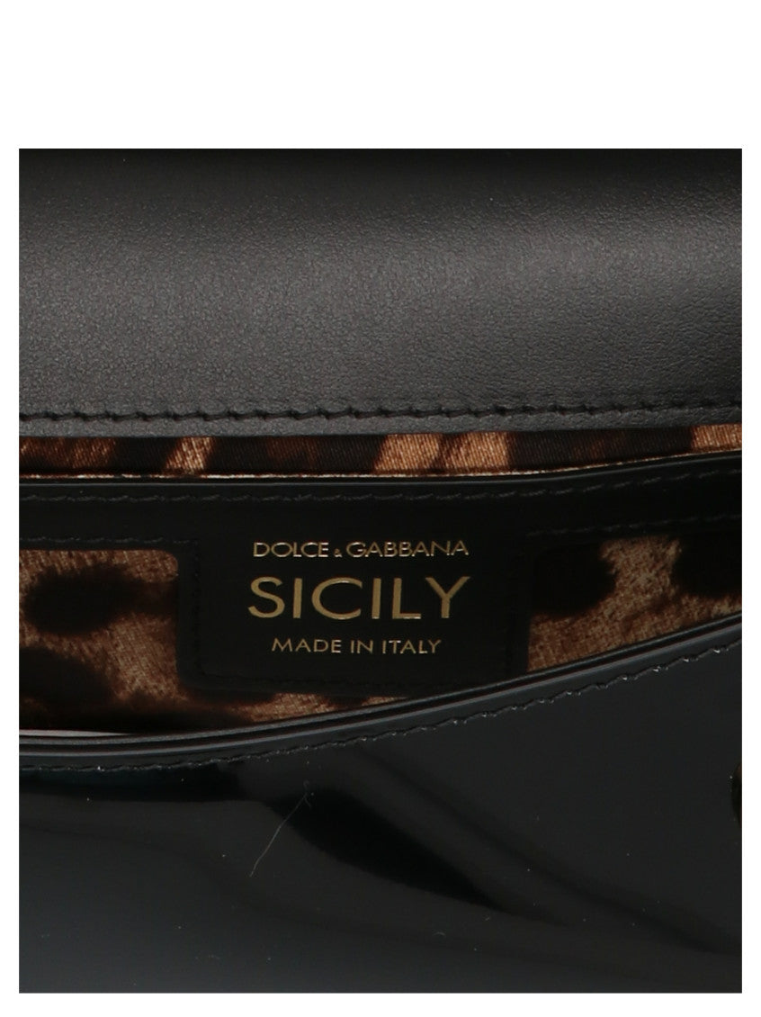 Black 'Sicily' small handbag 4
