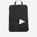 Black Logo Backpack 1