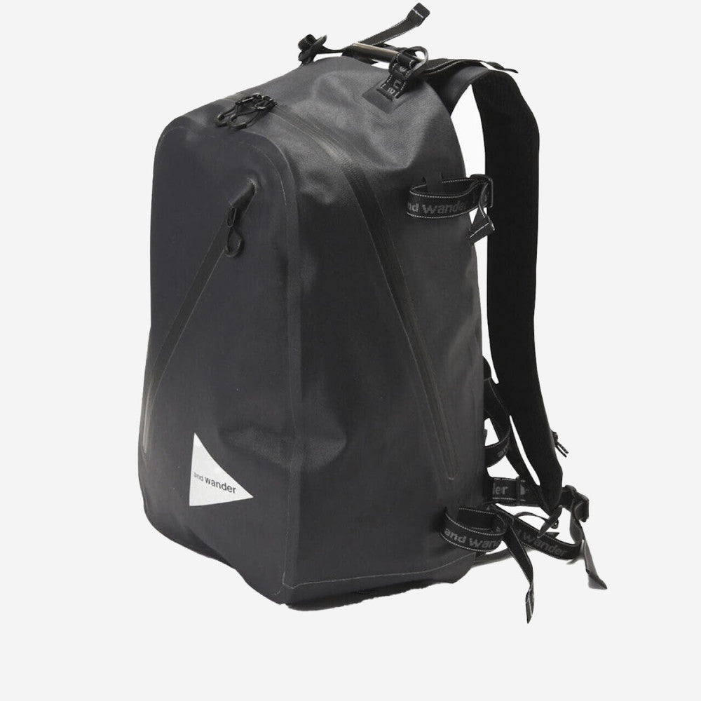 Black Logo Backpack 2