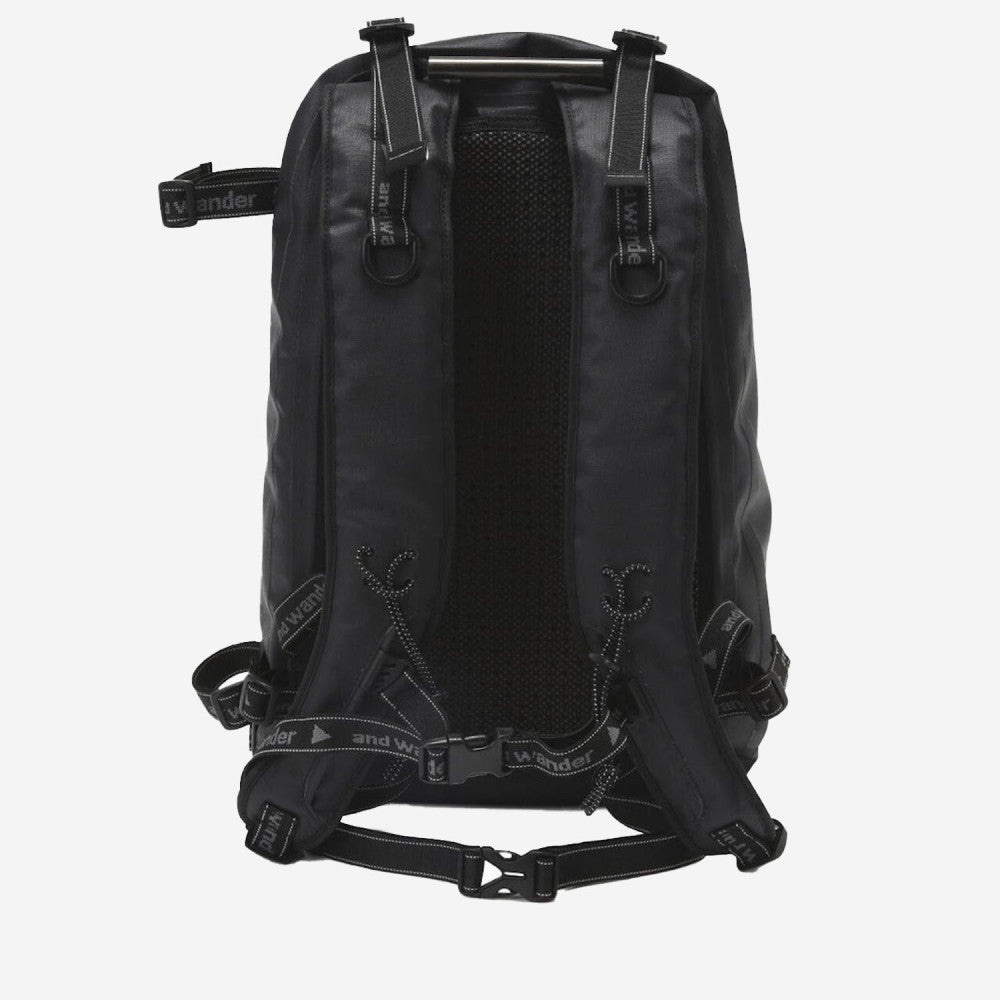 Black Logo Backpack 3