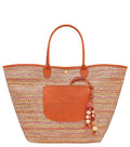 Orange Le Pliage Large Tote 1