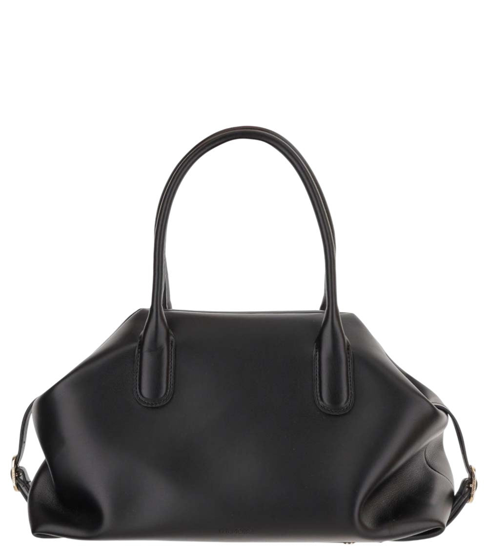 Black Talia Medium Satchel 1