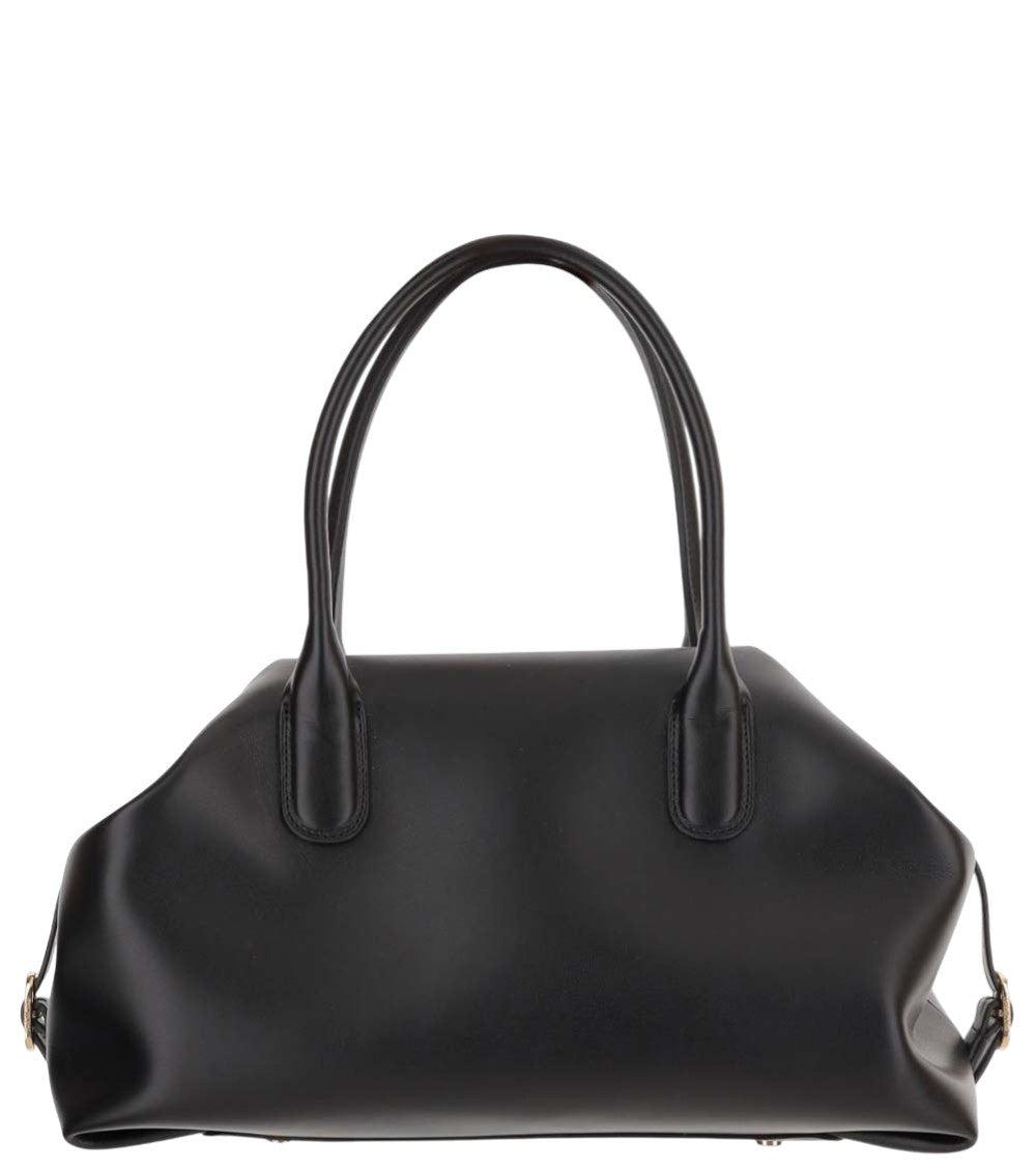 Black Talia Medium Satchel 3