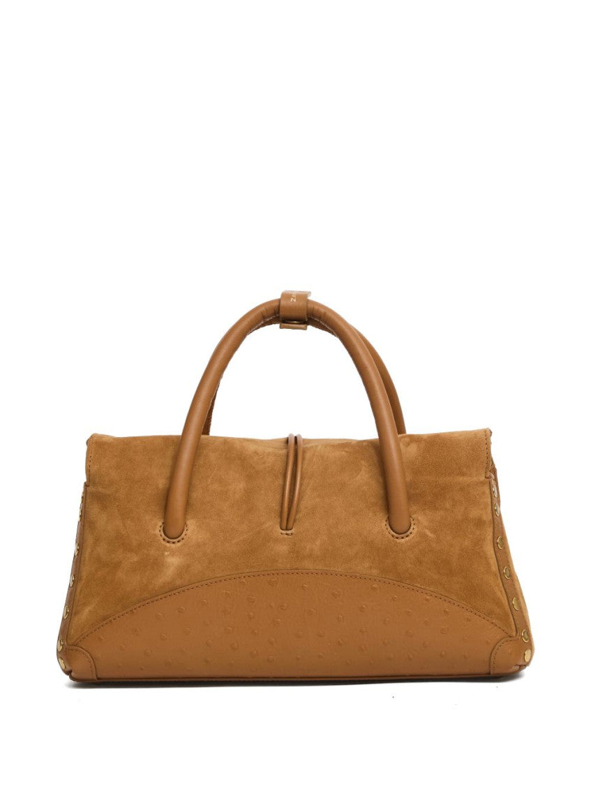 Brown Dotta Small Satchel 2