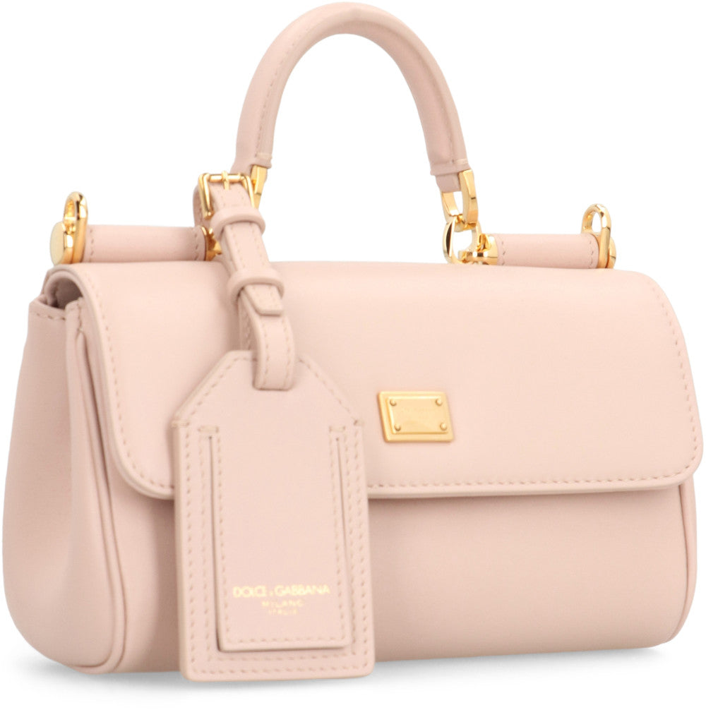 Light Pink Sicily Mini Satchel 3