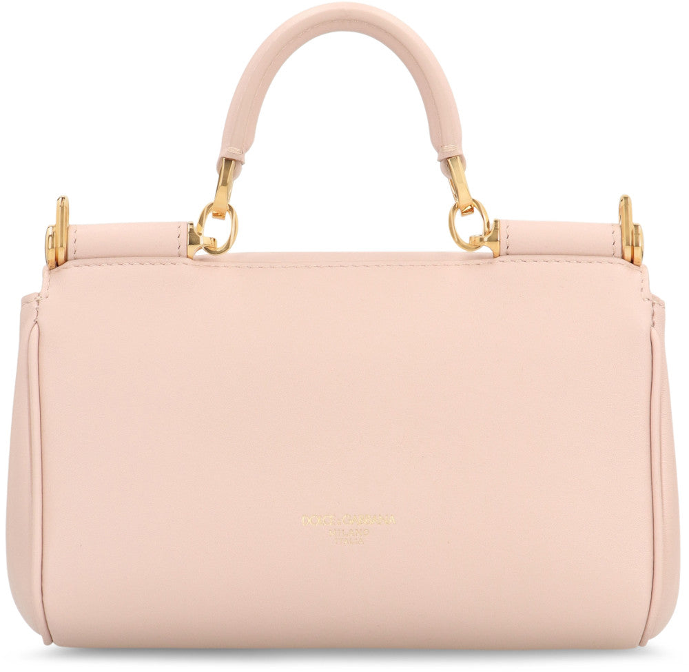 Light Pink Sicily Mini Satchel 4