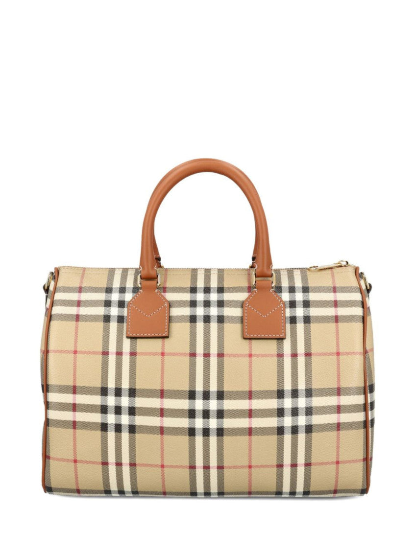 Beige Bowling Medium Duffle Bag 2
