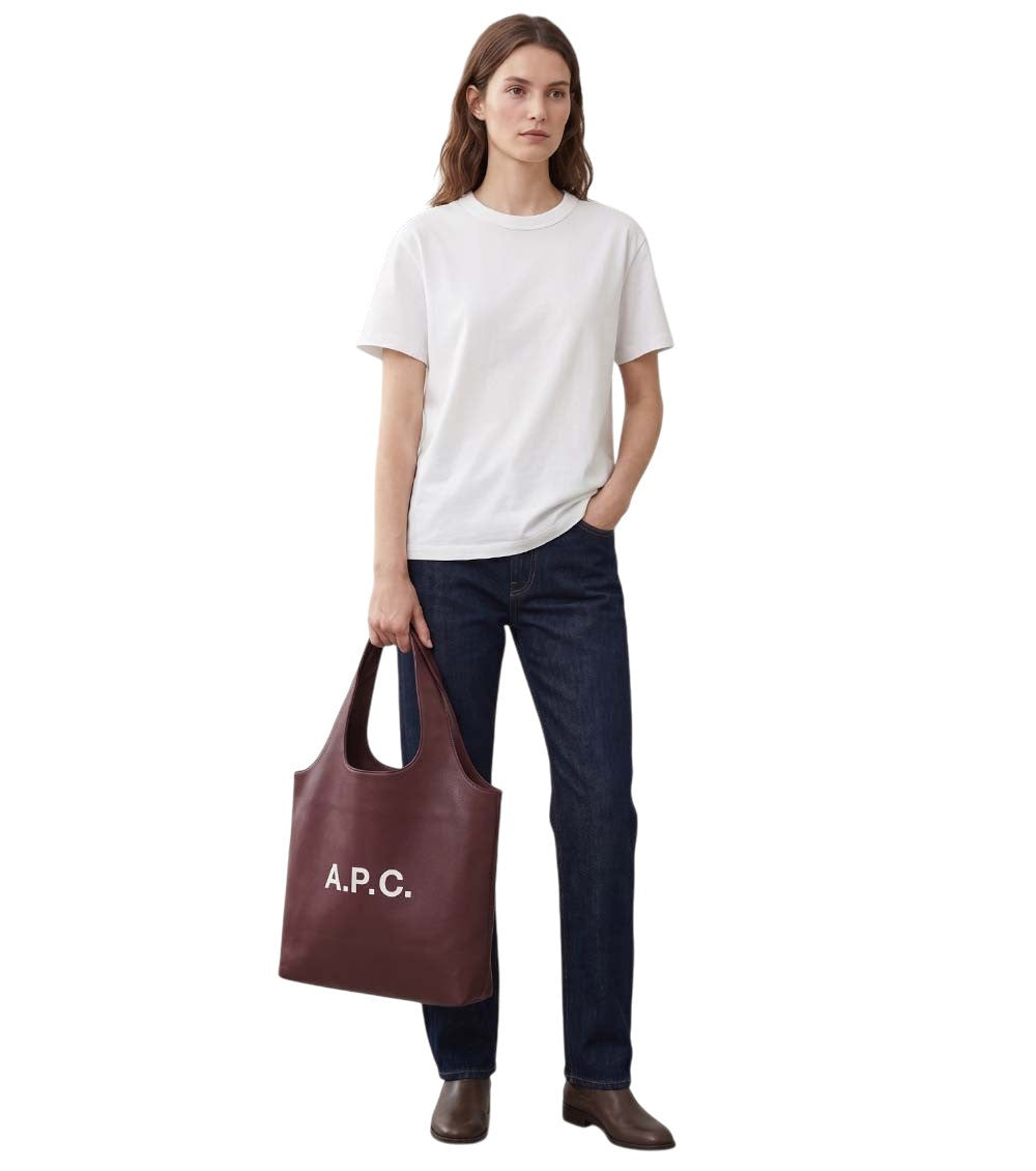 Maroon Logo Large Tote 4