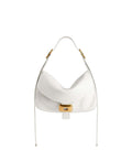 White Clicca Medium Shoulder Bag 1