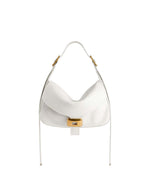 White Clicca Medium Shoulder Bag 1