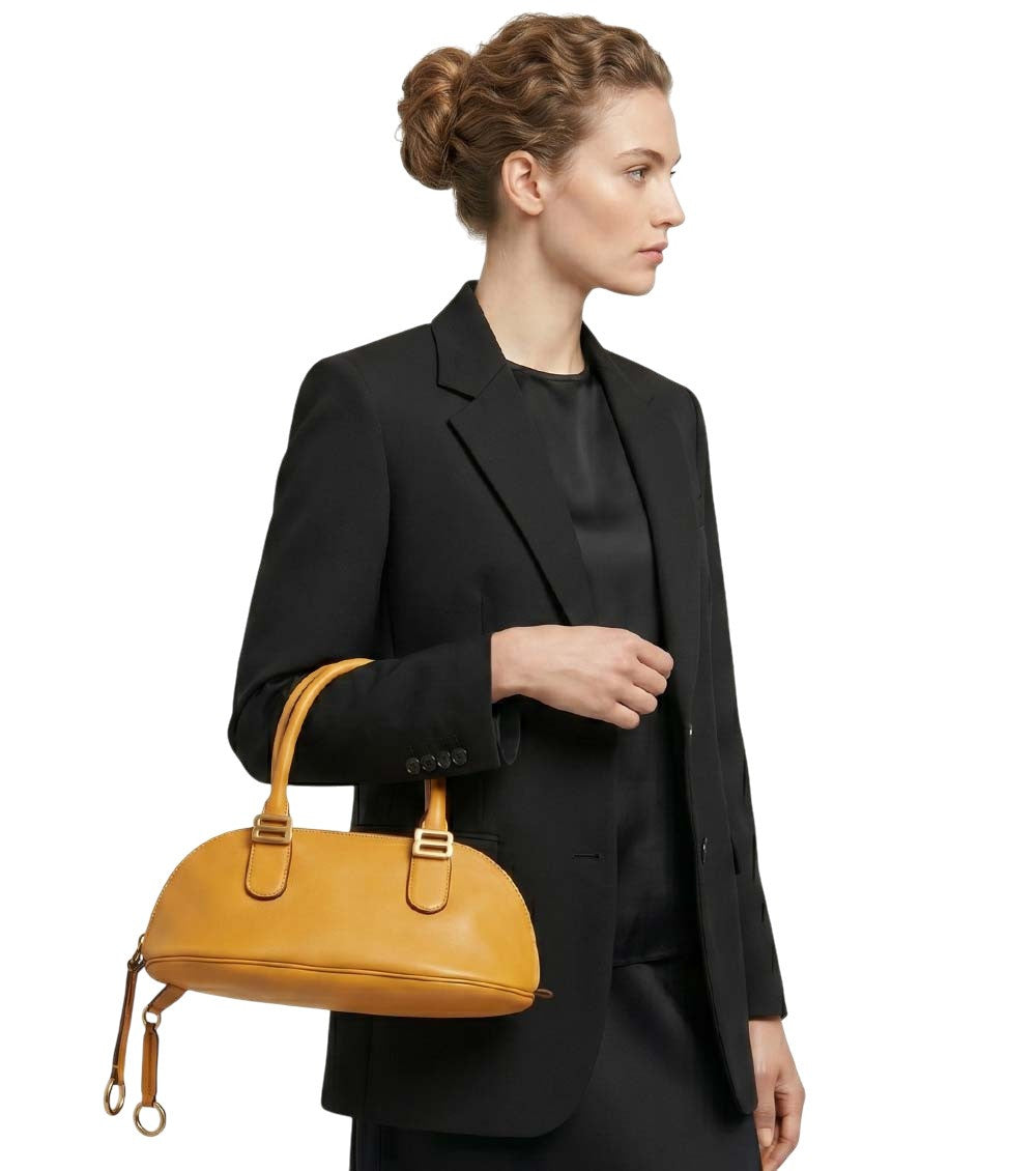 Mustard Bolero Mini Duffle Bag 6