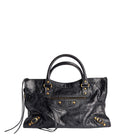 Black Le City Top Zip Medium Tote 1