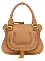 Brown 'Marcie' Small Satchel Bag 1