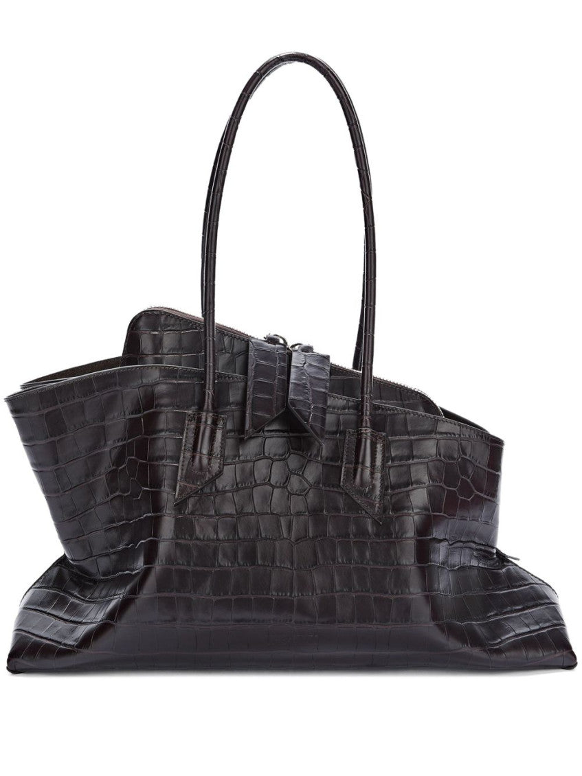 Brown La Passeggiata Medium Shoulder Bag 1