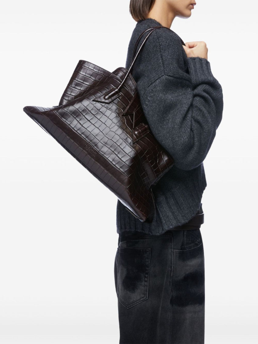Brown La Passeggiata Medium Shoulder Bag 4