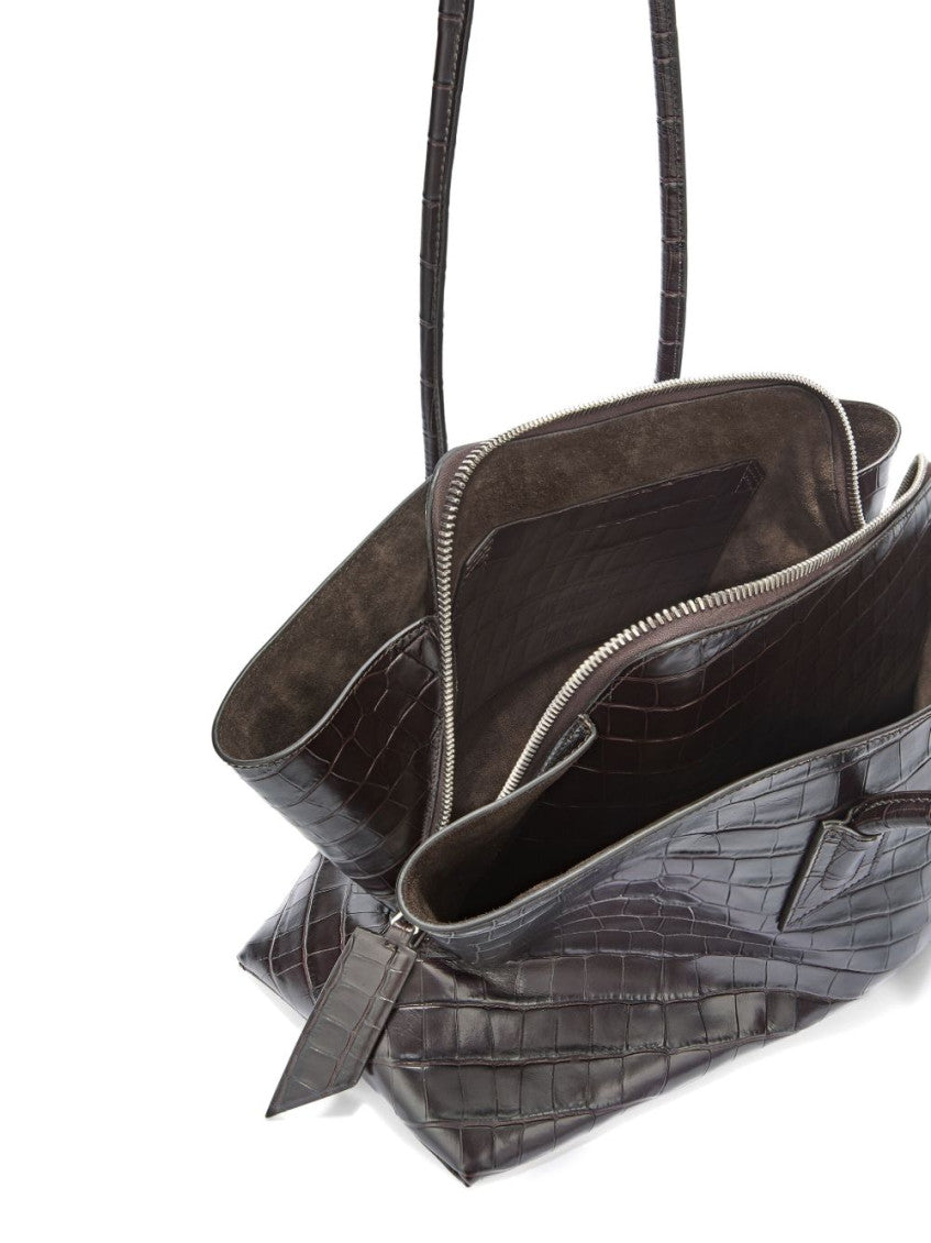 Brown La Passeggiata Medium Shoulder Bag 5