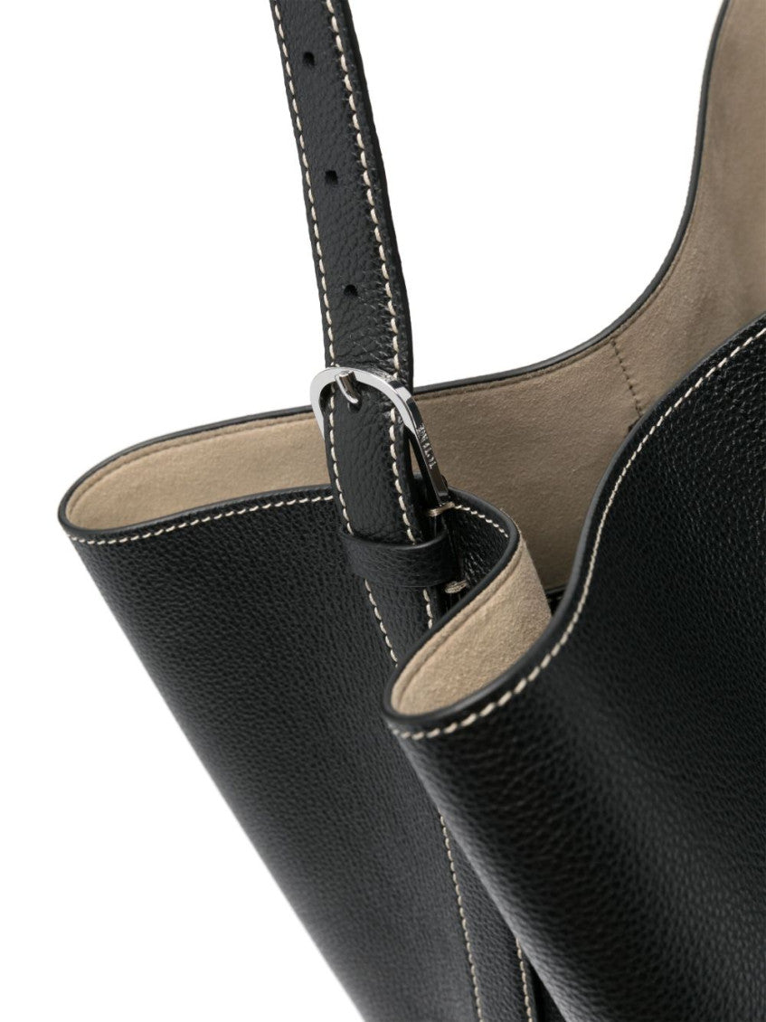 Black Beltet Tote Bag 3