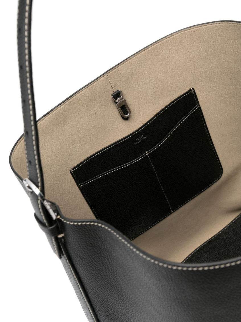 Black Beltet Tote Bag 4